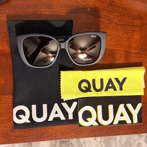 Quay Black Sunglasses